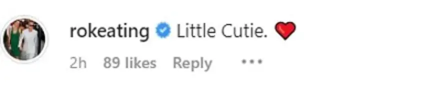 Grandad Ronan Keating was delighted with the new addition.