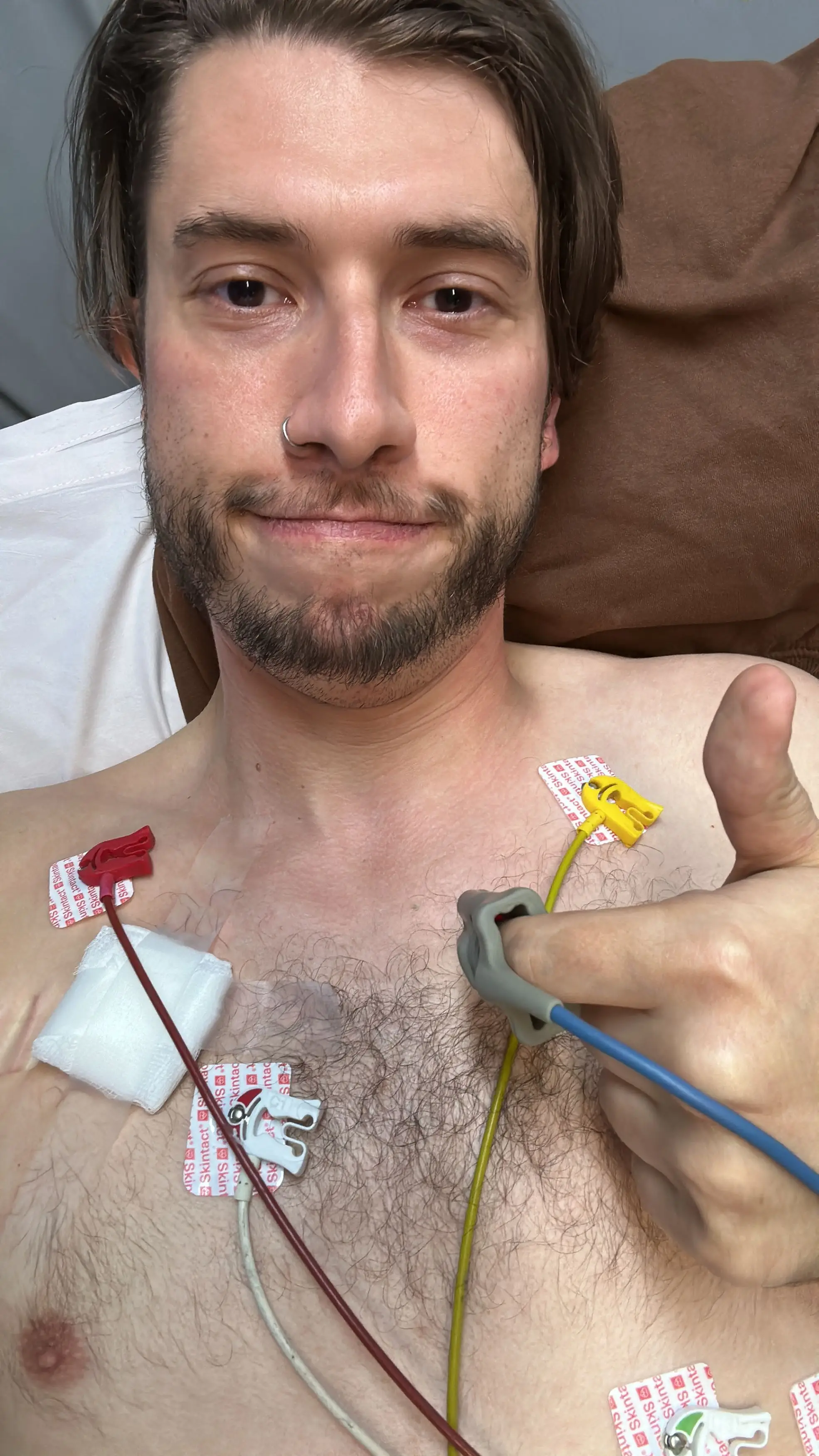 Paul underwent a three-hour operation following A&E. (Kennedy News and Media)