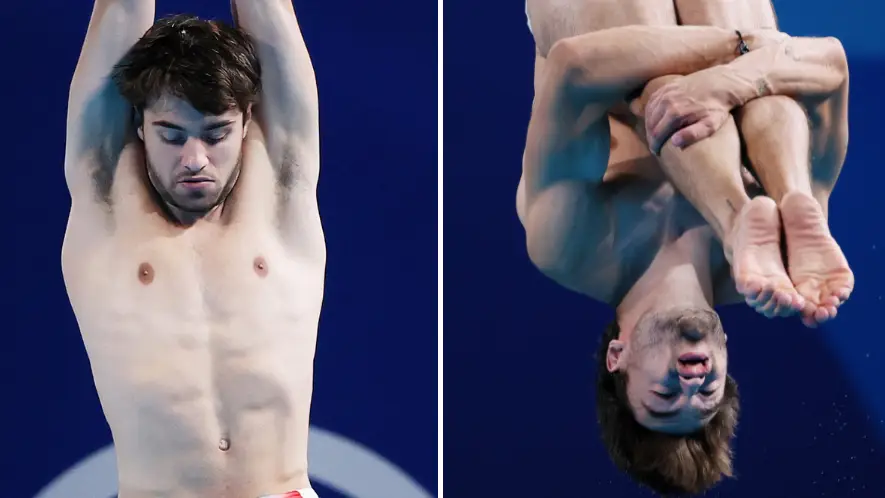 Olympian whose trunks left viewers in disbelief had incredible three word response to unexpected fame