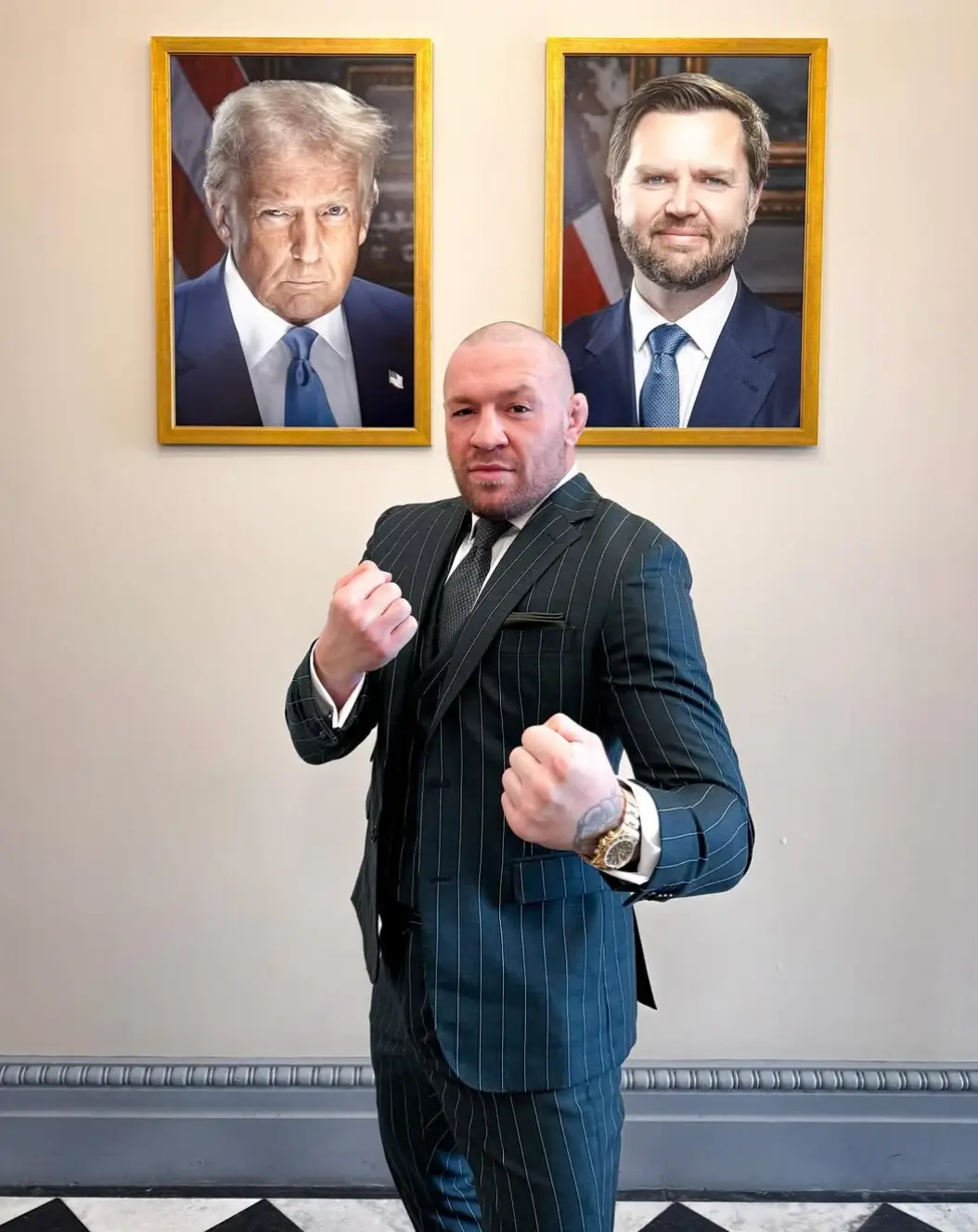 The MMC fighter was recently found liable for sexually assaulting Nikita Hand in a Dublin hotel in December 2018 (Instagram/@whitehouse)