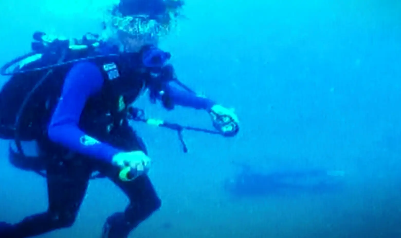 Tina sunk to the ocean floor (60 Minutes)