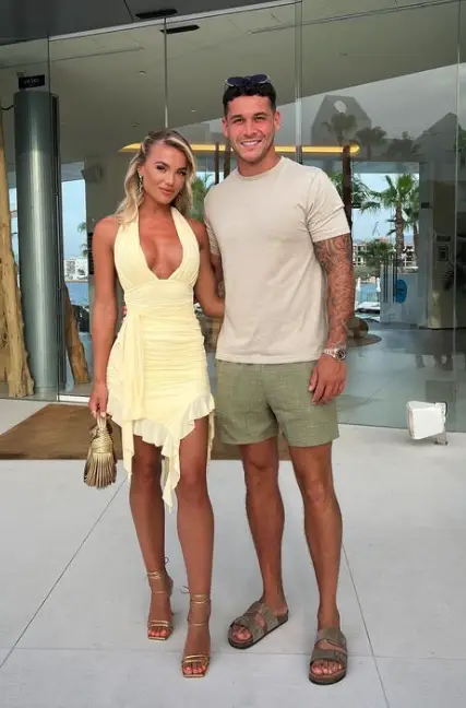 The couple have gone their separate ways.