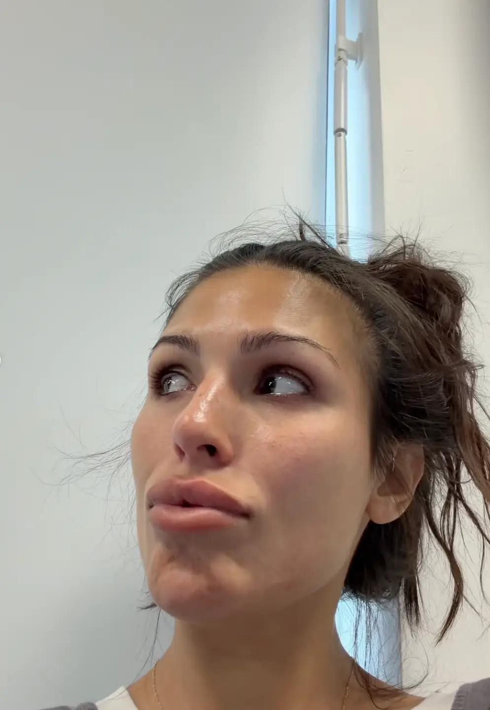 Miller shared a teary video to social media (Instagram/@emilyfayemiller)