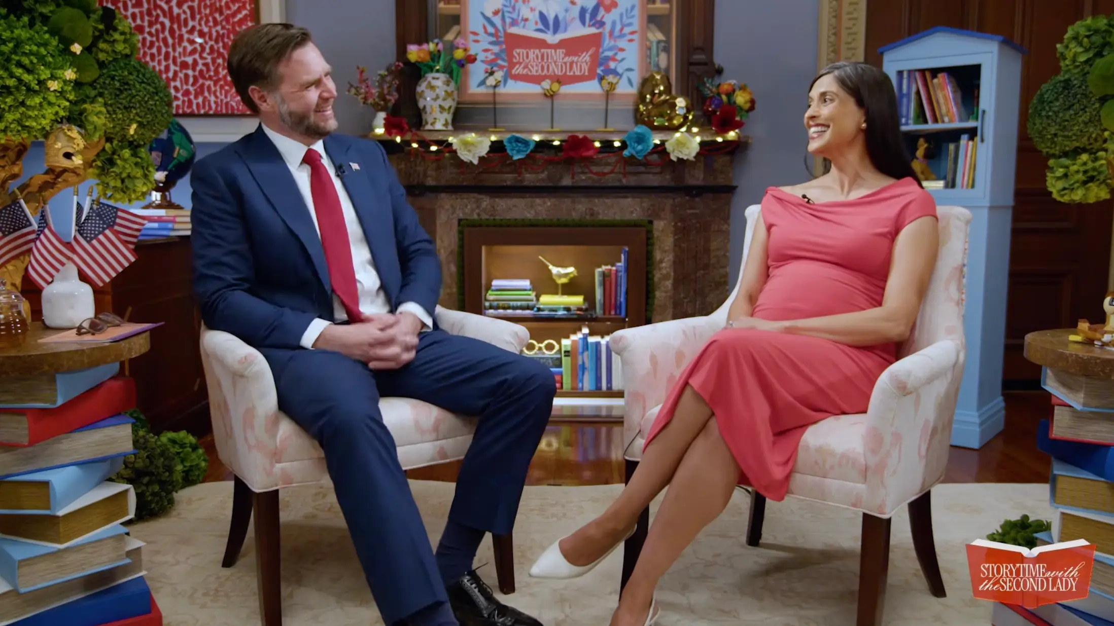 YouTube/Storytime With The Second Lady