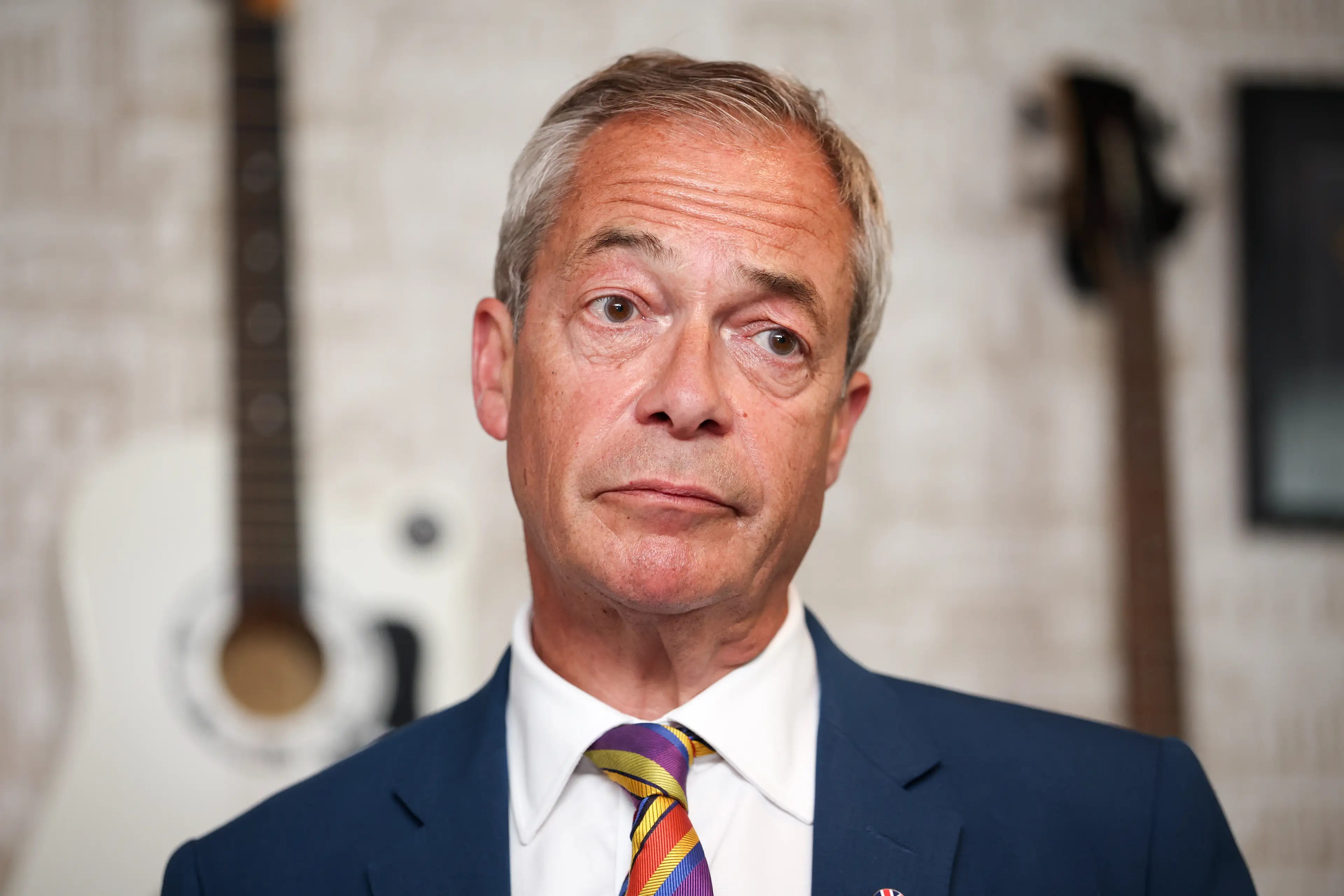 Farage's response triggered violent riots (Ryan Jenkinson/Getty Images)