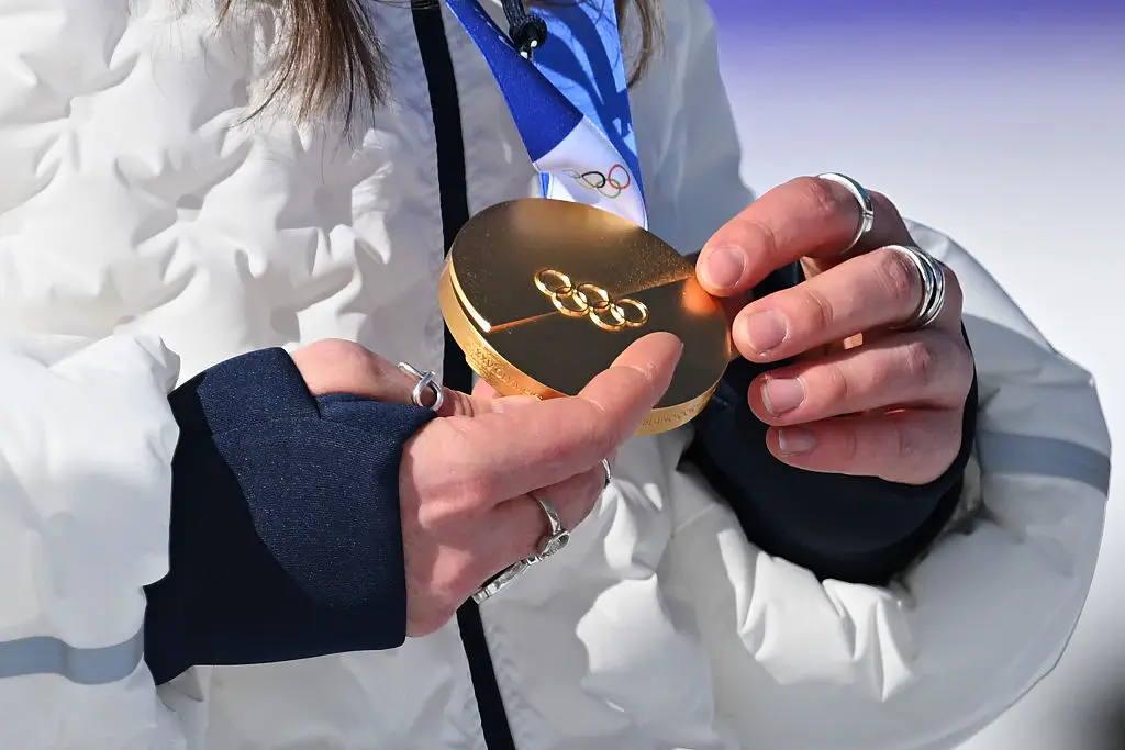 It seems some of the medals at the 2026 Winter Olympics haven't been holding up too well after being awarded (Mattia Ozbot/Getty Images)