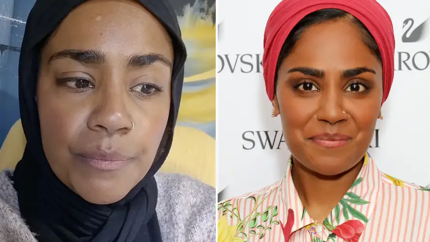 Instagram/@nadiyajhussain/Dave Benett/Getty Images