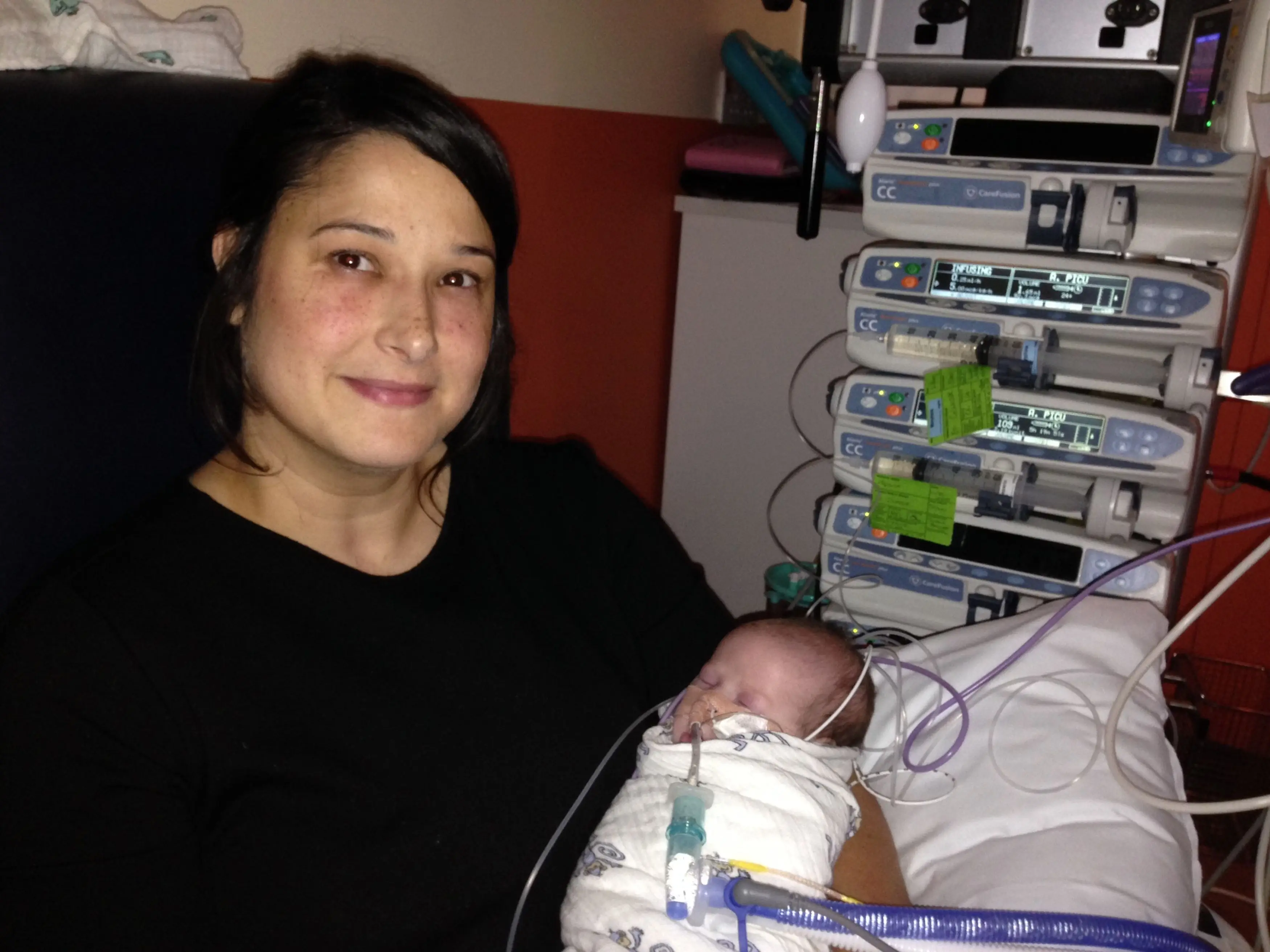 Sadie's parents knew something was wrong immediately after she was born.