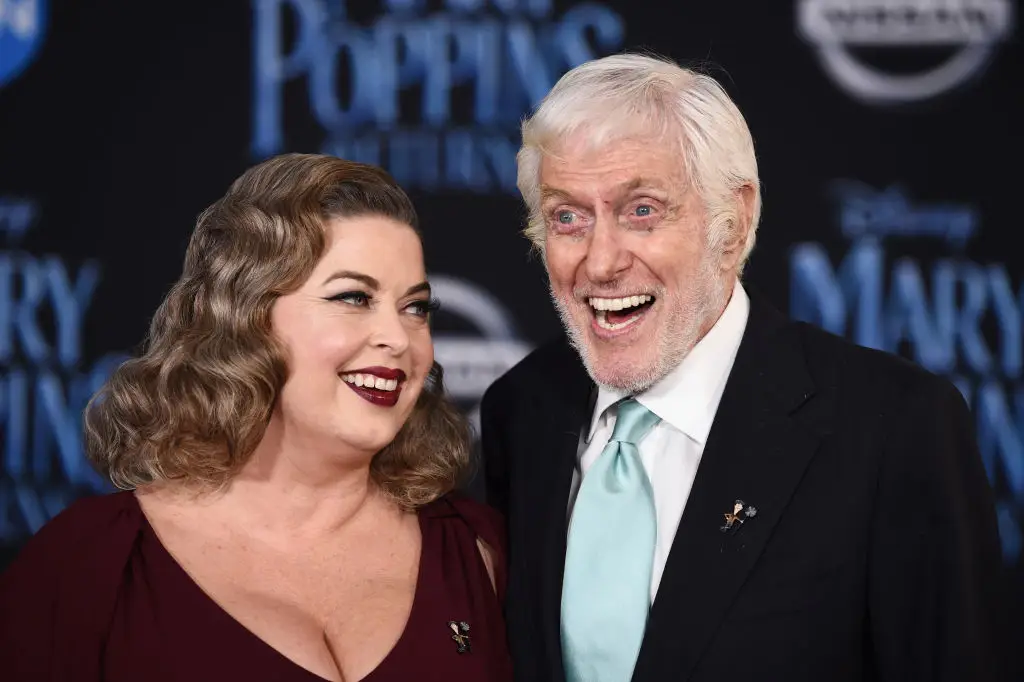 Van Dyke sweetly credited a lot of his happiness to his wife, Arlene (Amanda Edwards / Stringer / Getty Images)