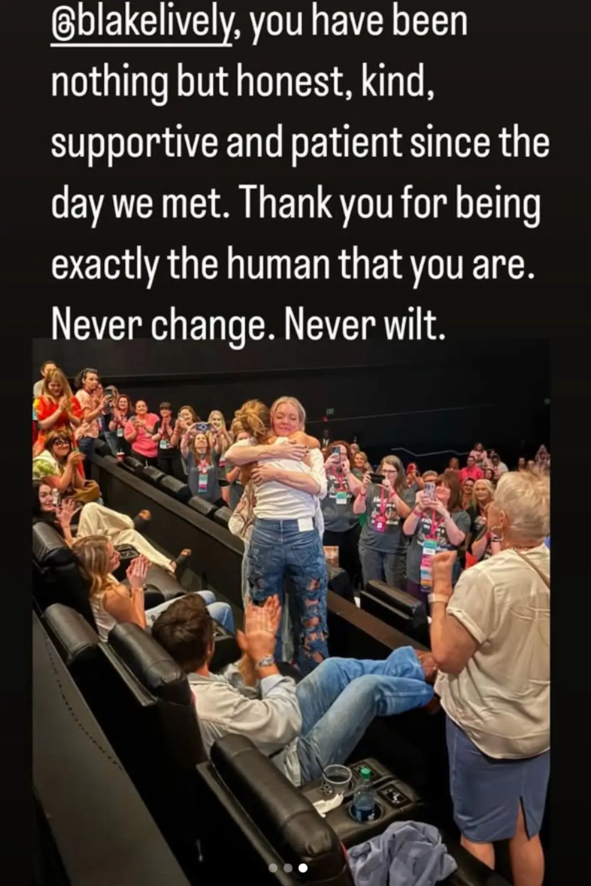 Lively portrays Lily Blossom Bloom in the Colleen Hoover adaptation (Instagram/colleenhoover)