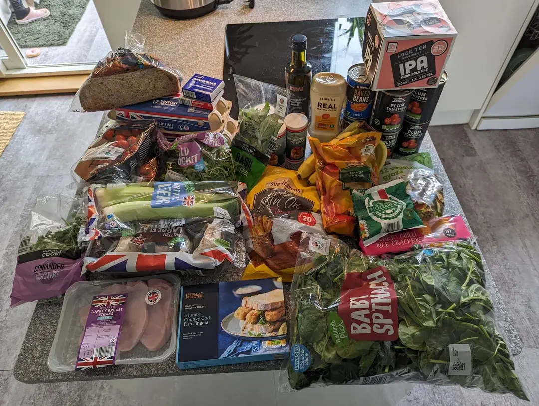 All of this cost nearly £50. (Reddit/@soft_cheese)