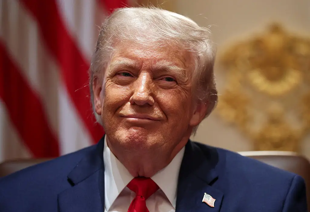 The Trump administration has been called out over plans to introduce a new $250 bill featuring US President Donald Trump (Win McNamee / Staff / Getty Images)