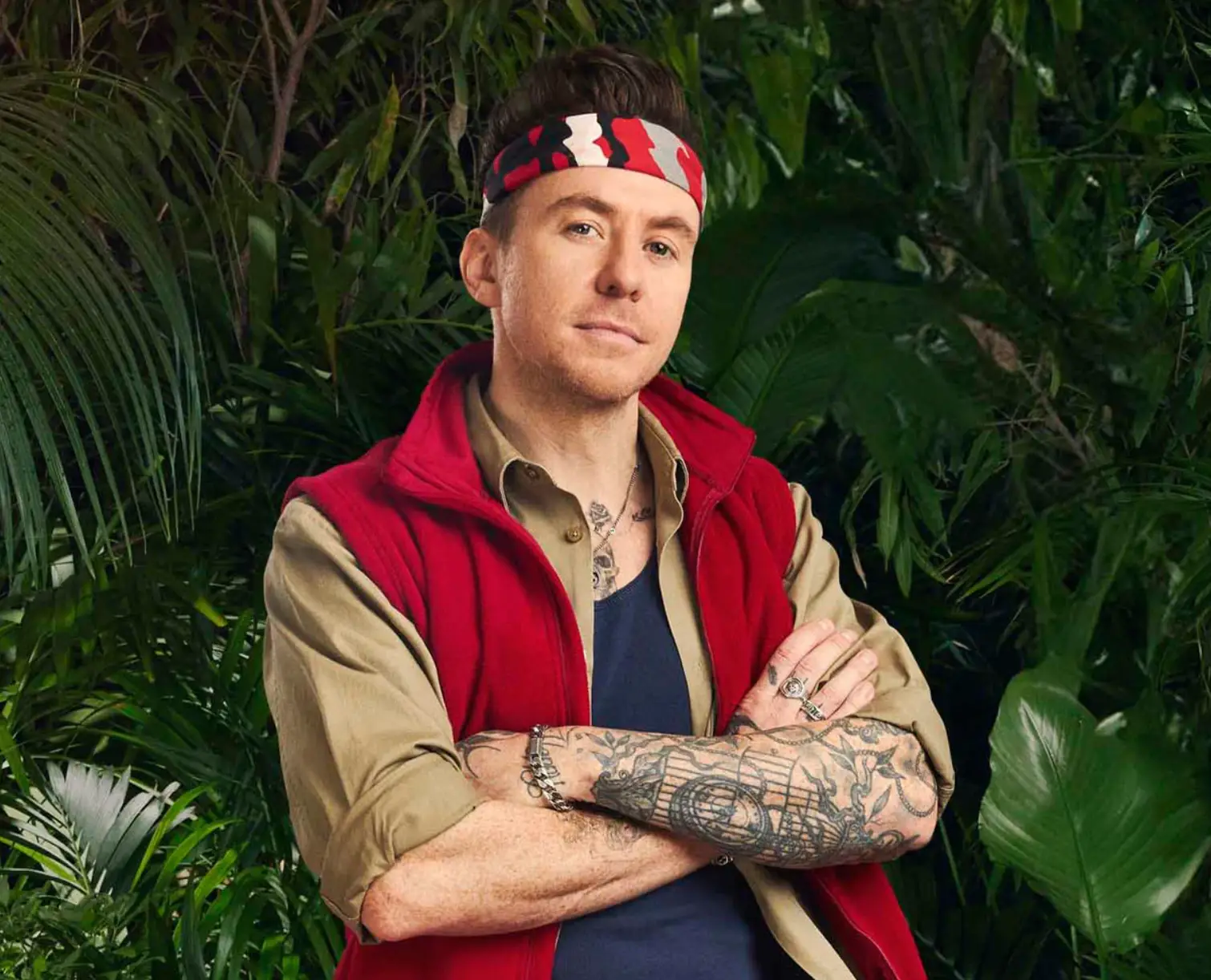 Danny Jones has been crowned King of the Jungle (ITV)