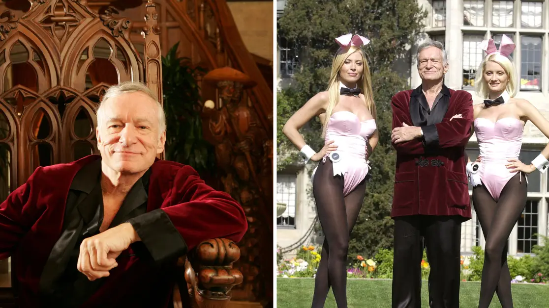 Grim reason Hugh Hefner didn’t want Playboy models wearing lipstick
