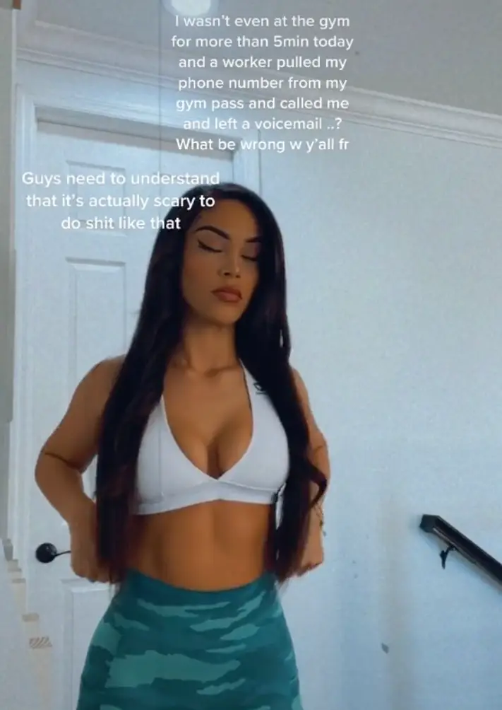 The TikTok creator complained about the incident on social media. (