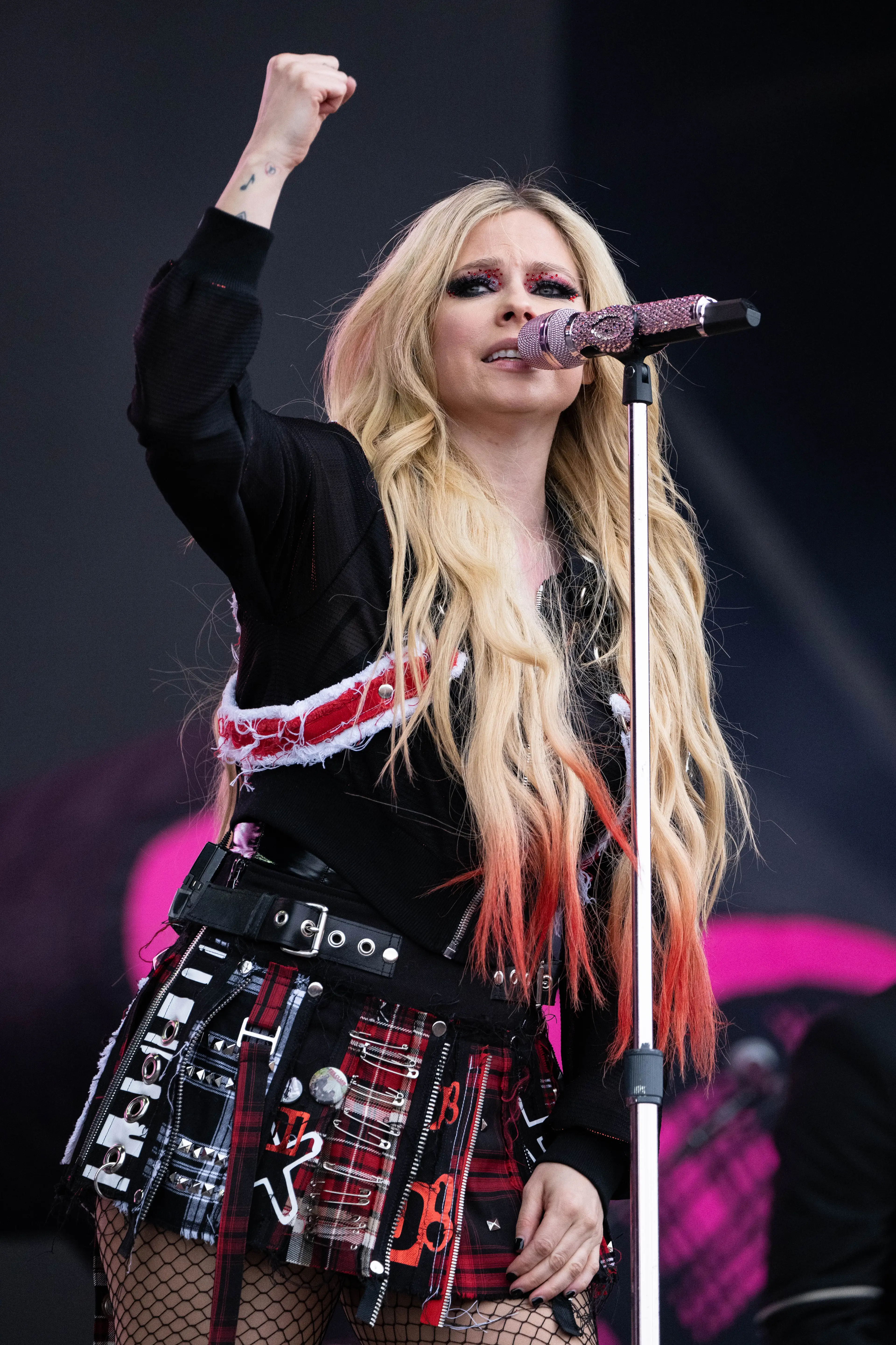 Avril's diagnosis left her bed-bound. (Harry Durrant/Getty Images)