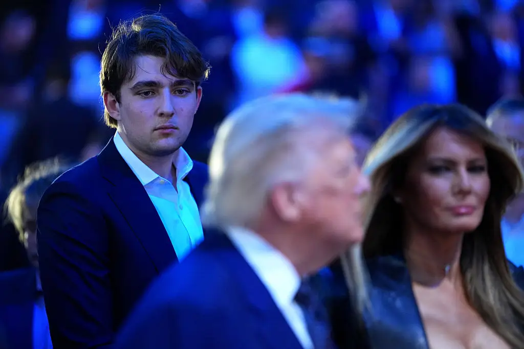 The 20-year-old recently made a rare appearance at his dad's UFC event (Jeff Bottari/Getty Images)