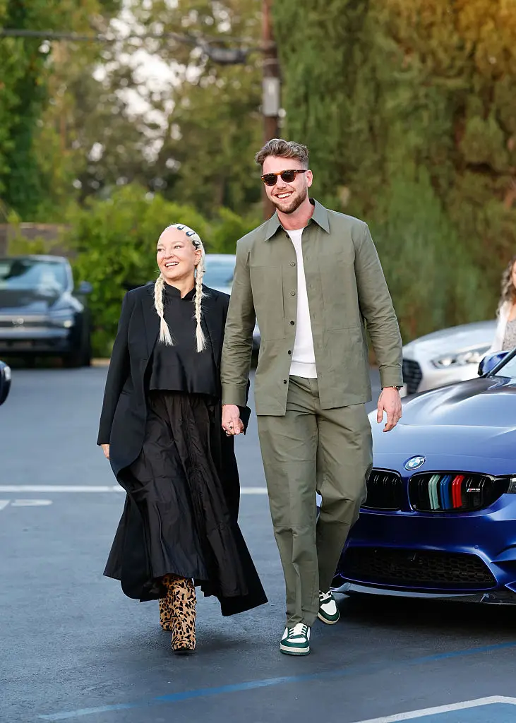 Sia and Netflix reality TV star, Harry Jowsey, were seen out and about over the weekend (Rachpoot/Bauer-Griffin / Contributor / Getty Images)