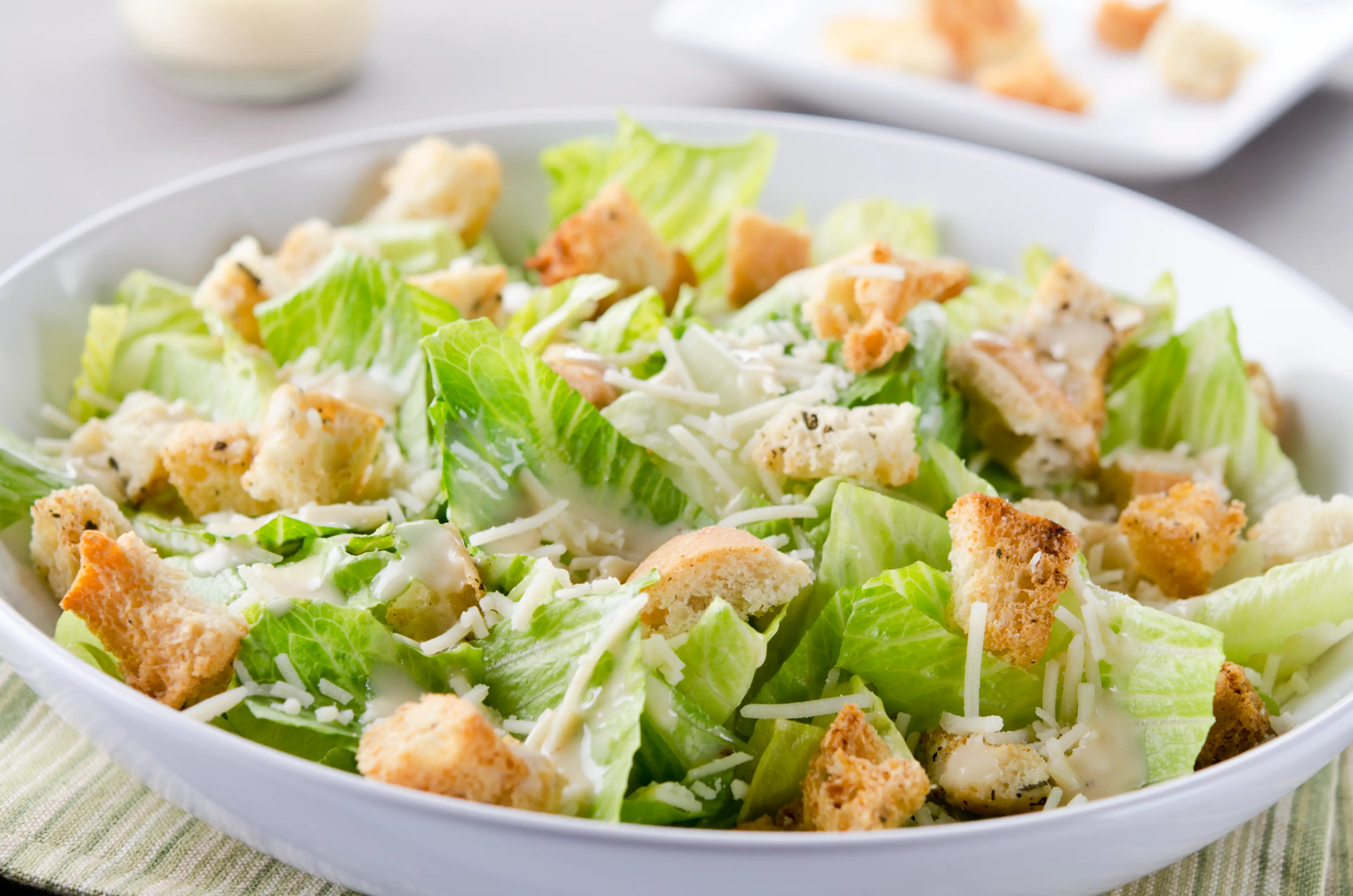 Caesar salads took the second and third place spots (NightAndDayImages/Getty)