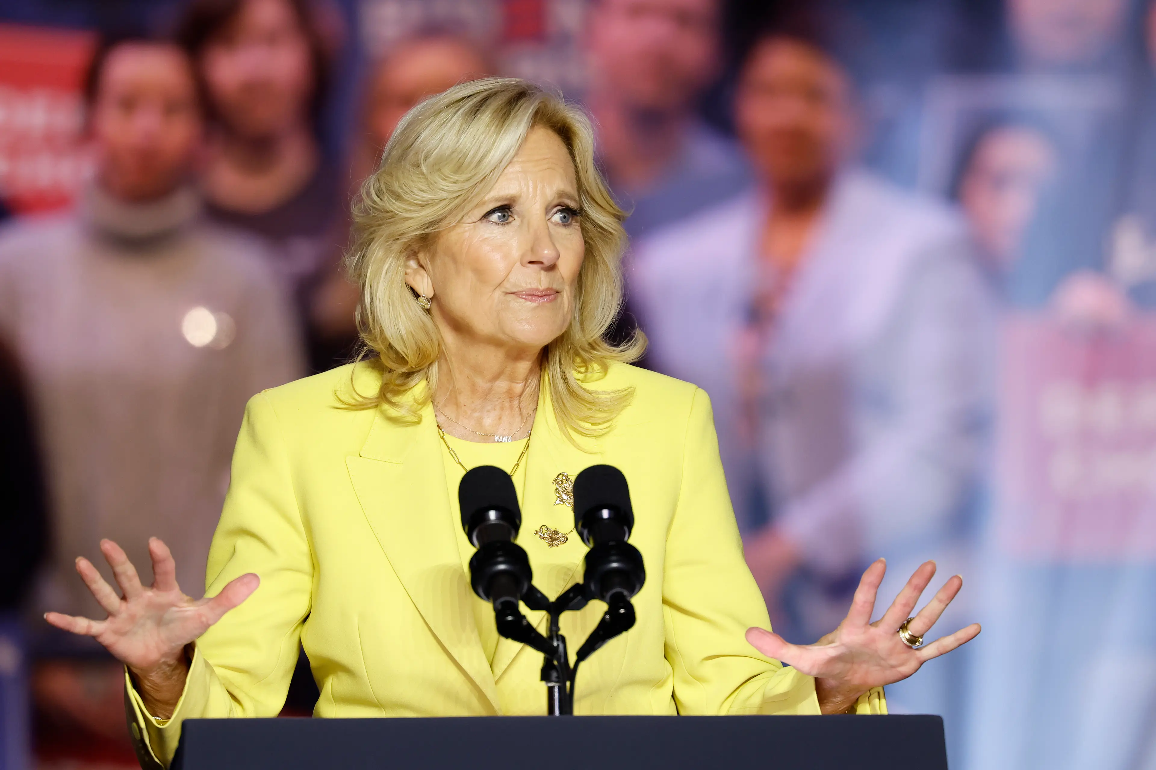 Jill Biden will be attending Donald Trump's inauguration on 20 January (Anna Moneymaker/Getty Images)