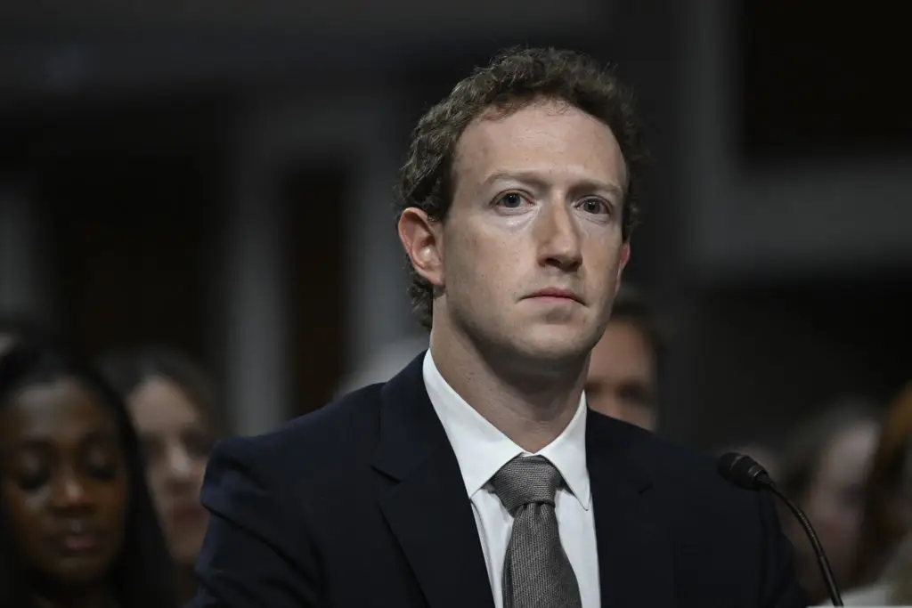 Facebook co-founder, Mark Zuckerberg, said that Meta would be 'simplifying content policies' (ANDREW CABALLERO-REYNOLDS / Contributor / Getty Images)