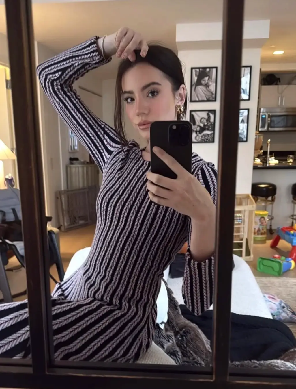 Ashley St Clair welcomed her son in September 2024 (Instagram/@asc.sys)