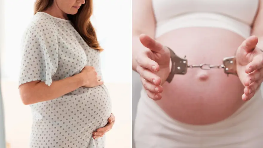 Pregnant prisoner argues her unborn baby should be released from jail