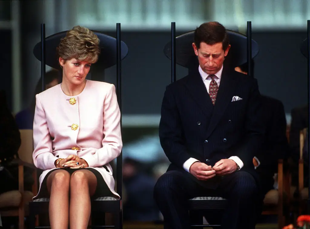 Diana pictured with ex-husband King Charles III. ( Jayne Fincher/Princess Diana Archive/Getty Images)