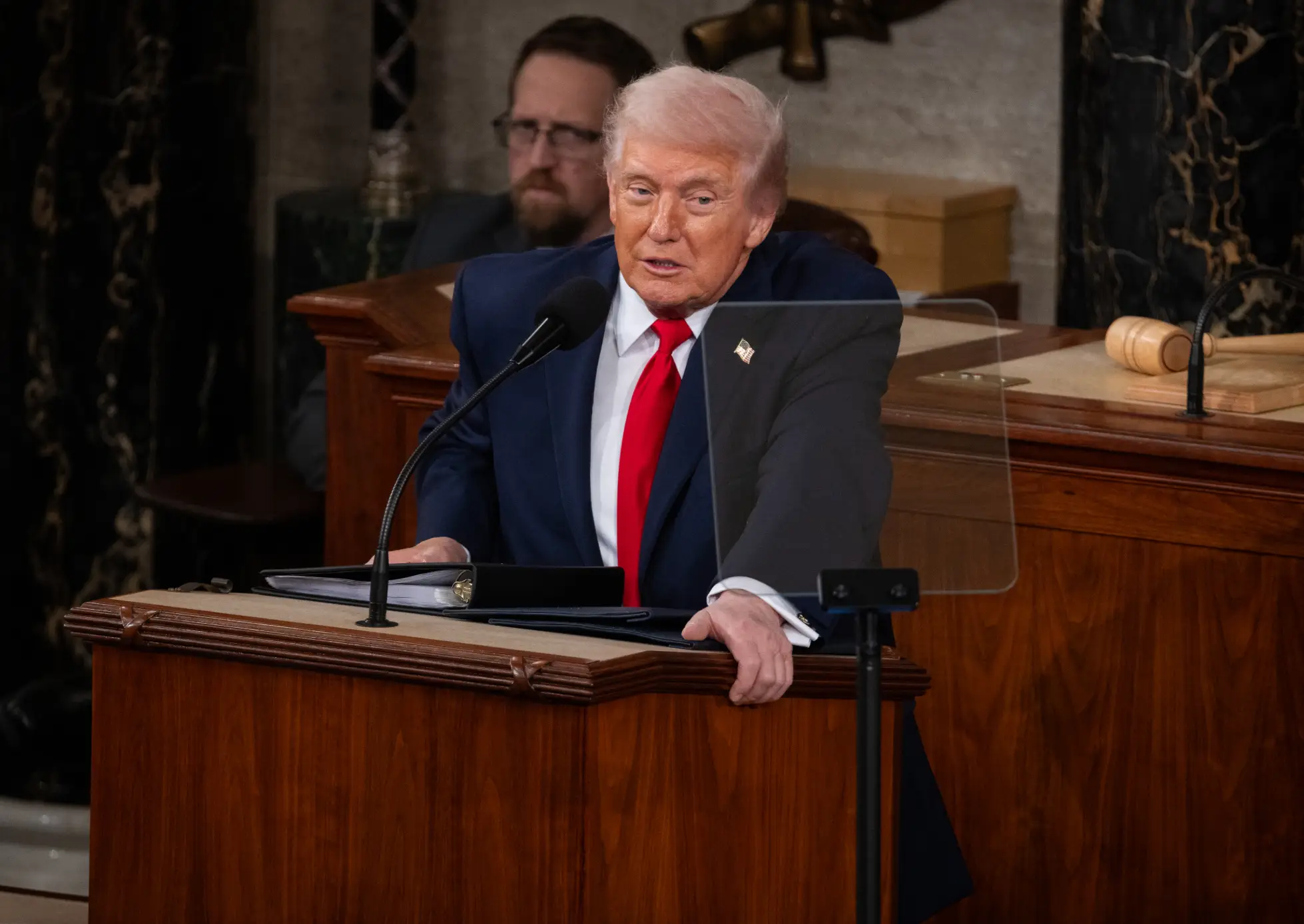 There were several notable absences from the men's team during Tuesday's address (EyesWideOpen/Getty Images)