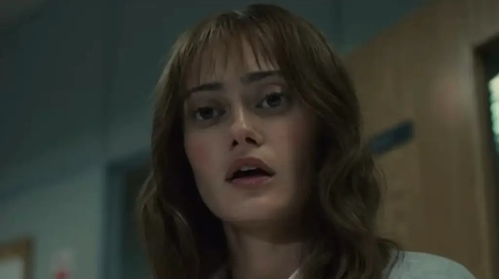 Ella Purnell stars as Rhiannon Lewis in Sweetpea (NOW)