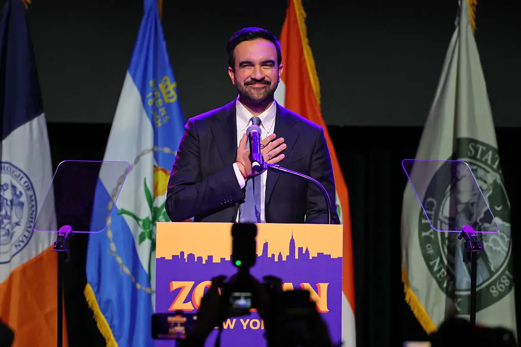 Zohran Mamdani won the New York mayoral election on Tuesday (ANGELA WEISS / Contributor / Getty Images)