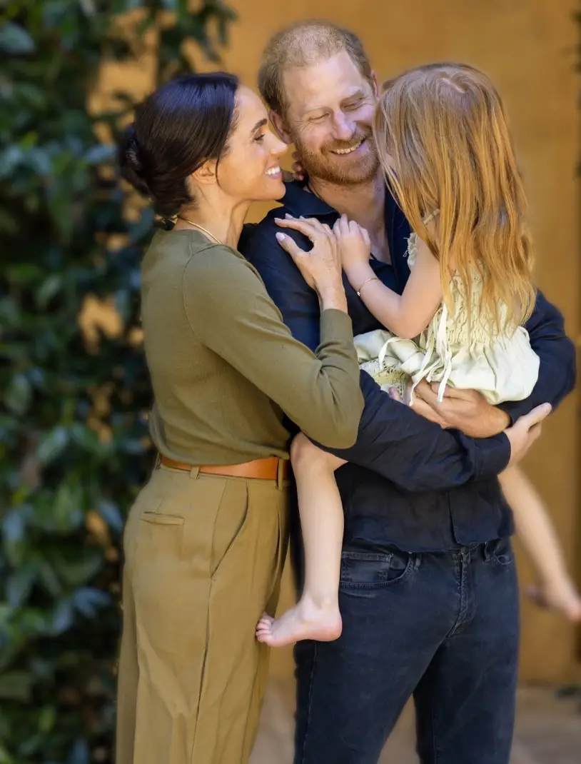 The Sussexes gave their daughter the name 'Lilibet' after Harry's grandmother (Instagram/@meghan)
