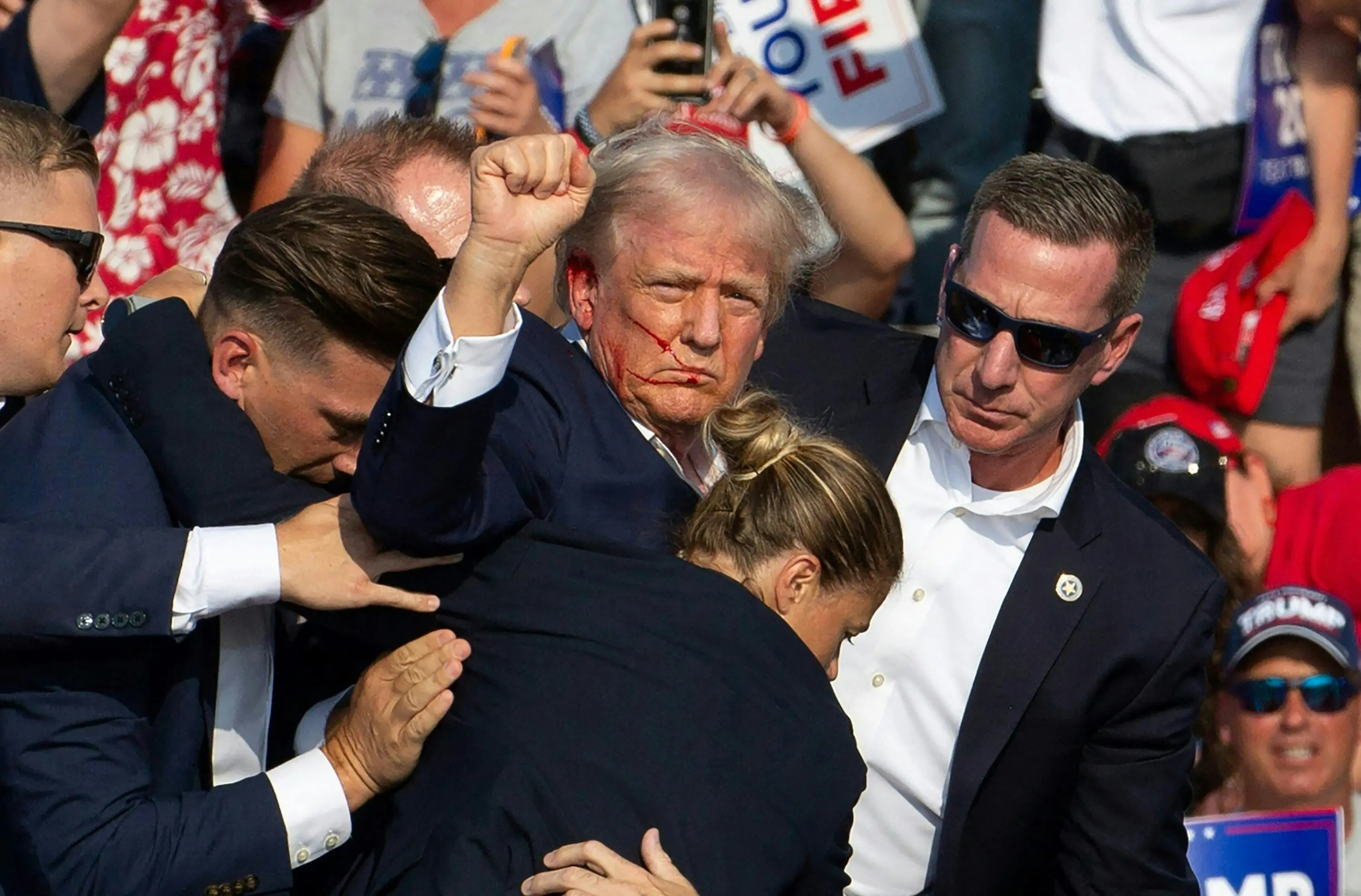 Trump has endured three assassination attempts (Rebecca DROKE / AFP via Getty Images)