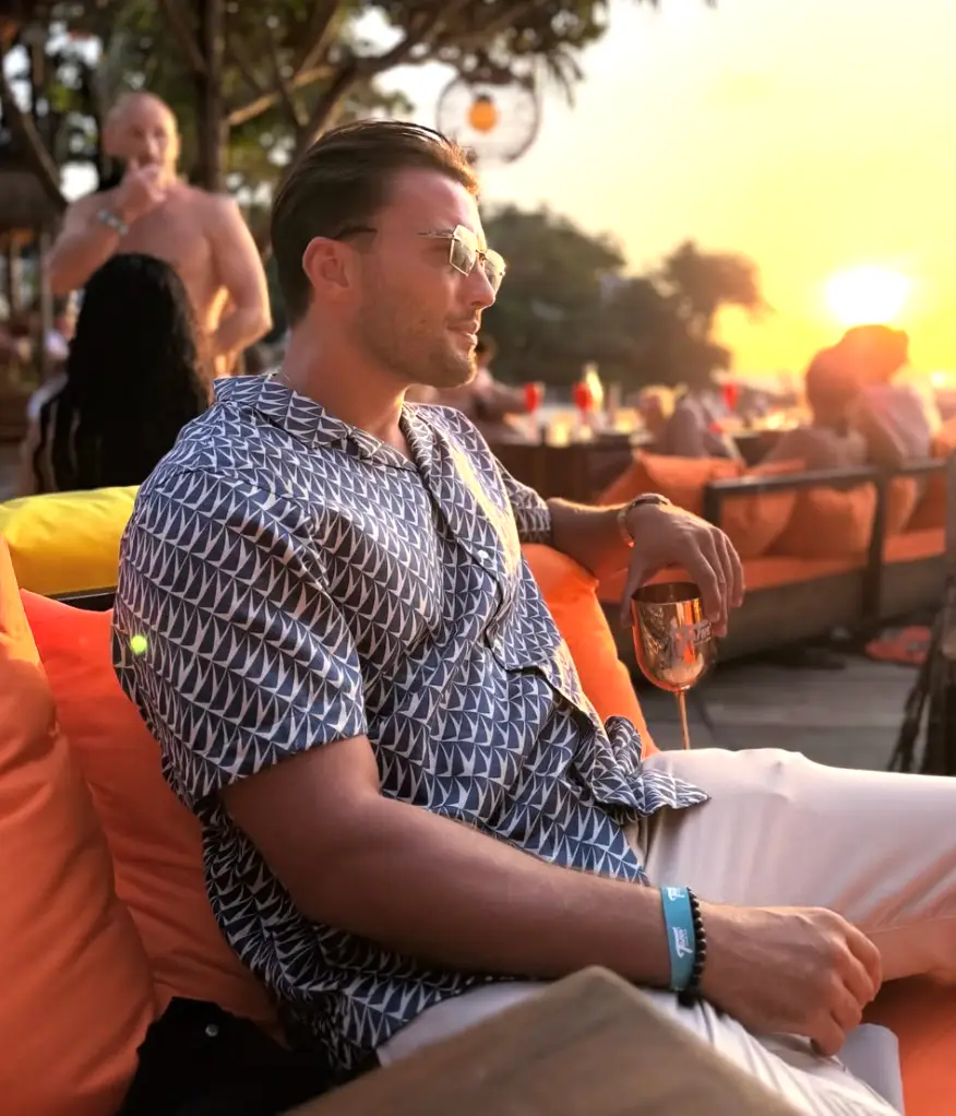 Wright posted on Instagram in January saying that he had moved to Thailand and shared photos of himself in Phuket (Instagram/@jordanwrights)