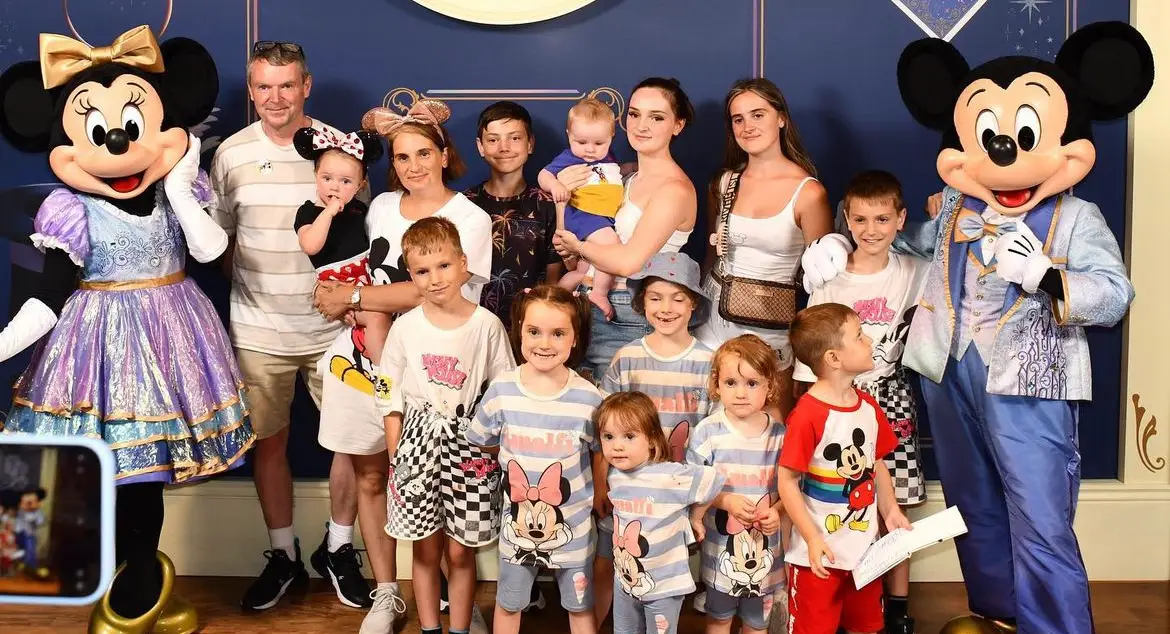 Sue is mum to 22 kids