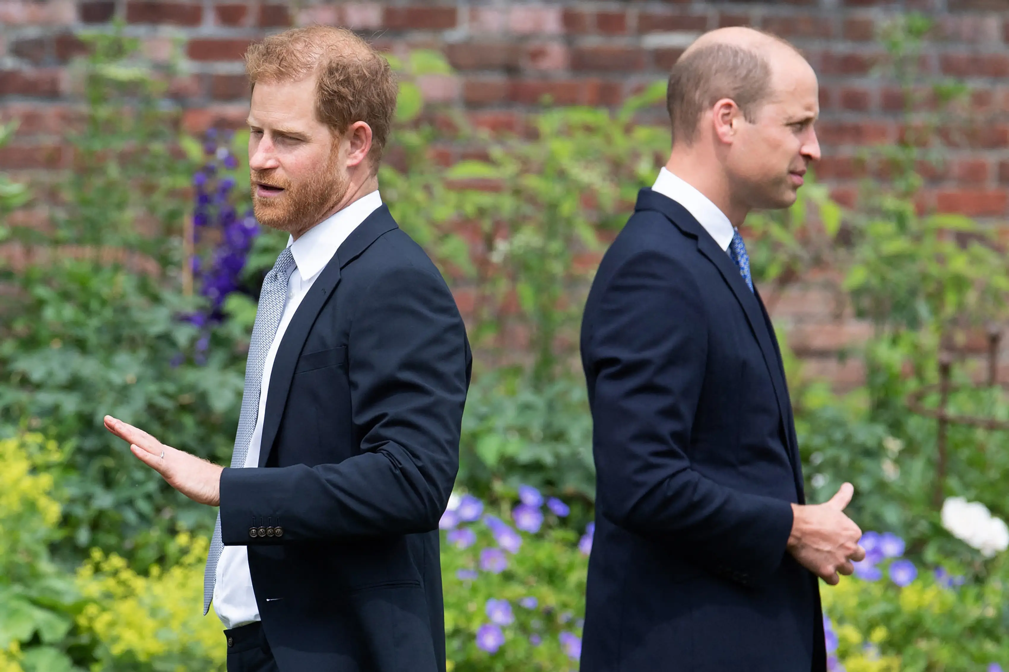 The brothers have reportedly endured no contact for some time (Dominic Lipinski / POOL / AFP via Getty Images)