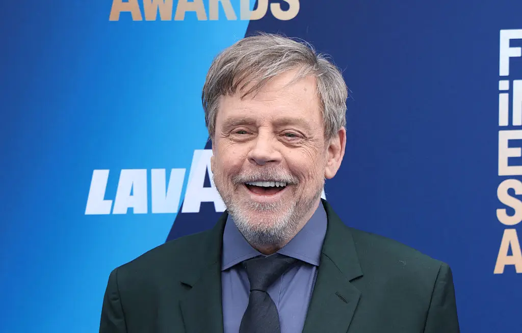 Star Wars actor Mark Hamill has been slammed by the White House over his 'inappropriate' post about Donald Trump (VALERIE MACON / Contributor / Getty Images)