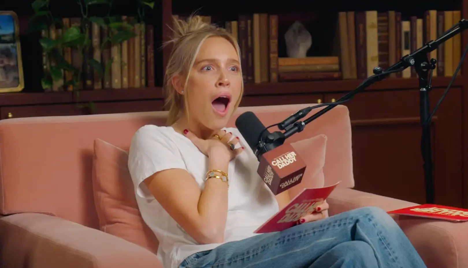 Cooper's face says it all (YouTube/Call Her Daddy)