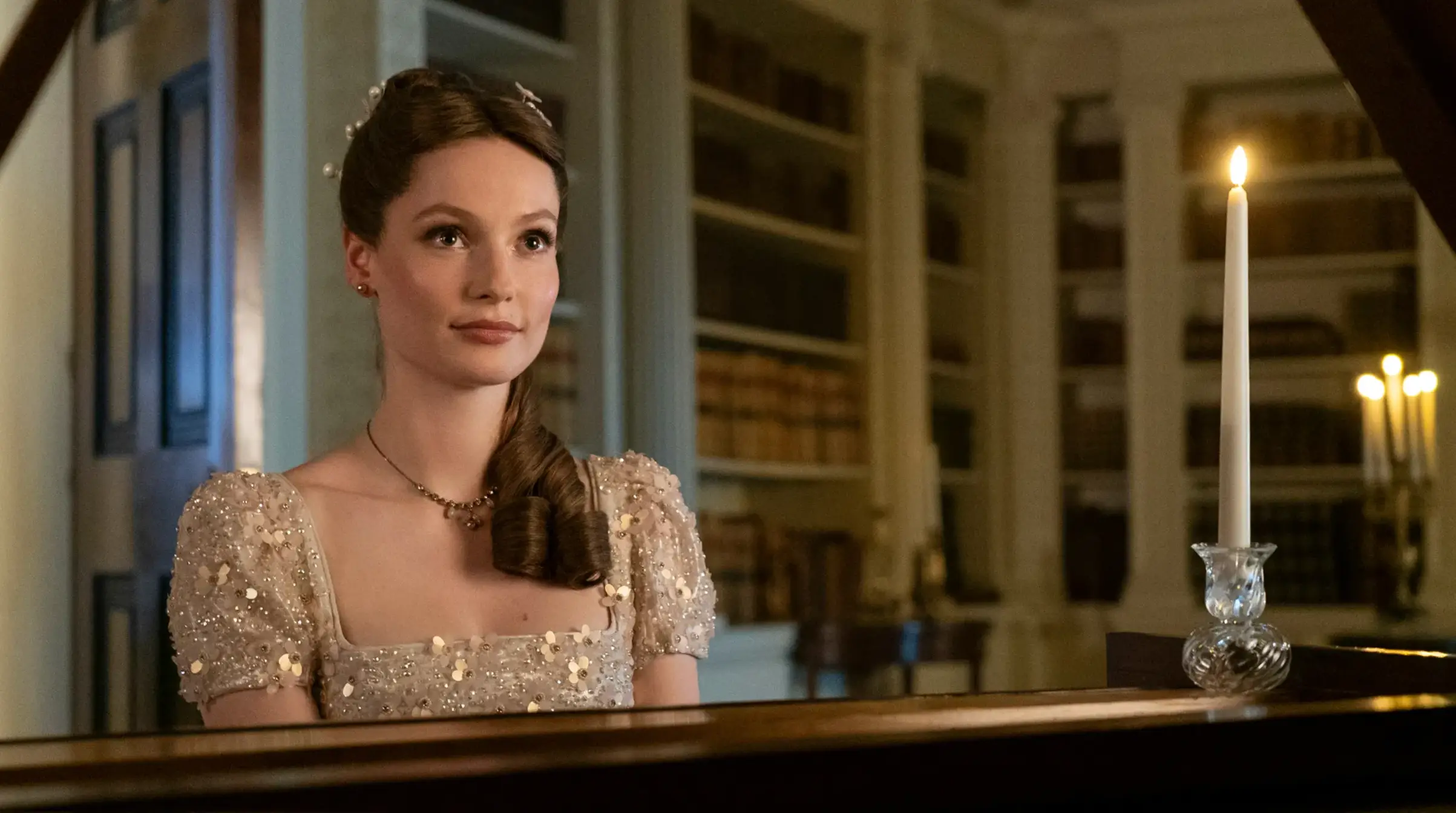 Fans were eager to learn where Francesca Bridgerton's storyline would go. (Netflix)