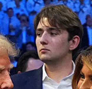 Barron attended the event alongside his mother, Melania Trump (Jeff Bottari / Contributor / Getty Images)