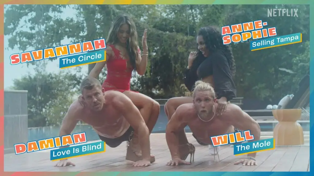 Here's some of the stars and their previous shows.