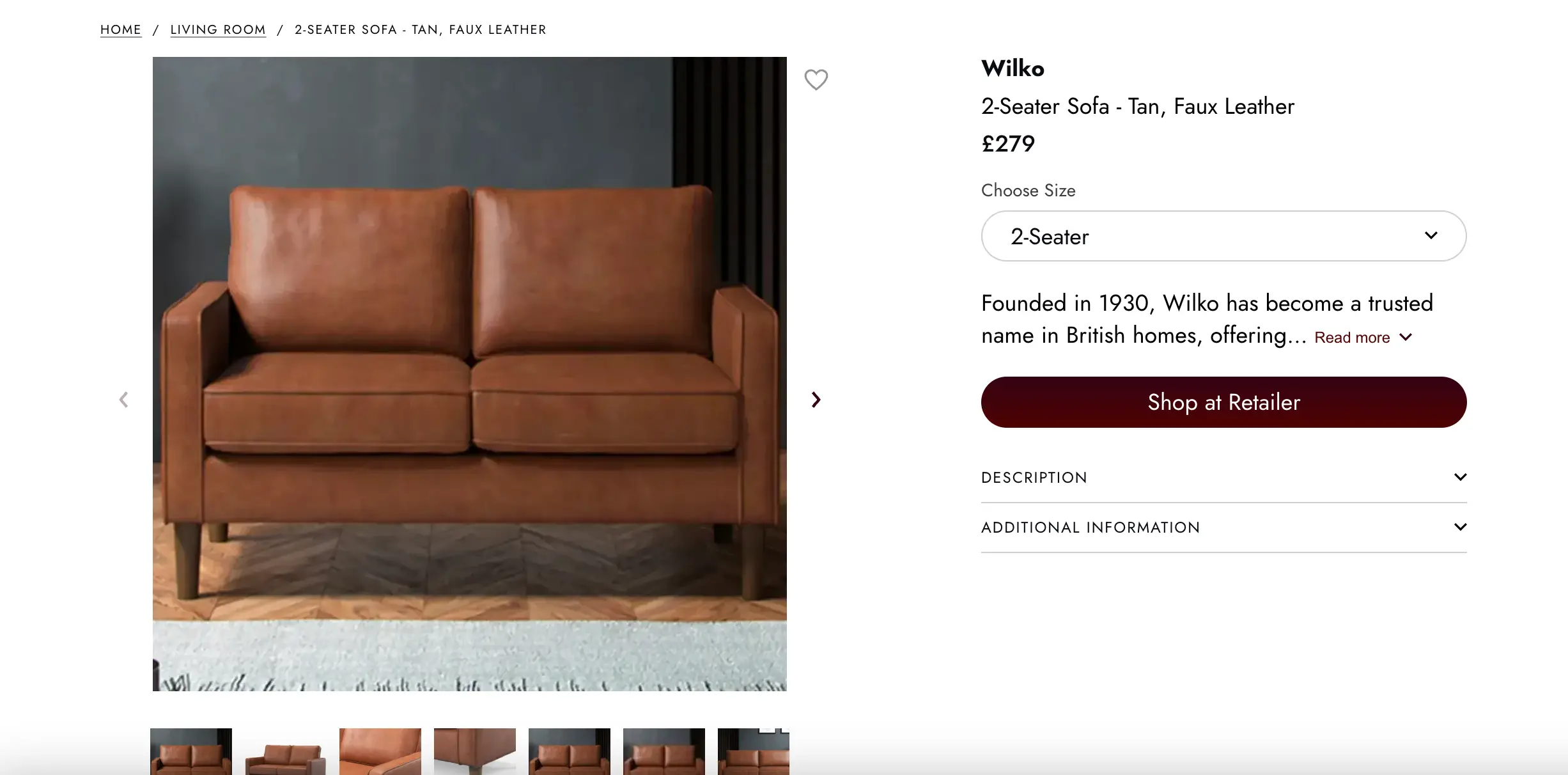 The site came through with a budget alternative (ShopHomeStyles)