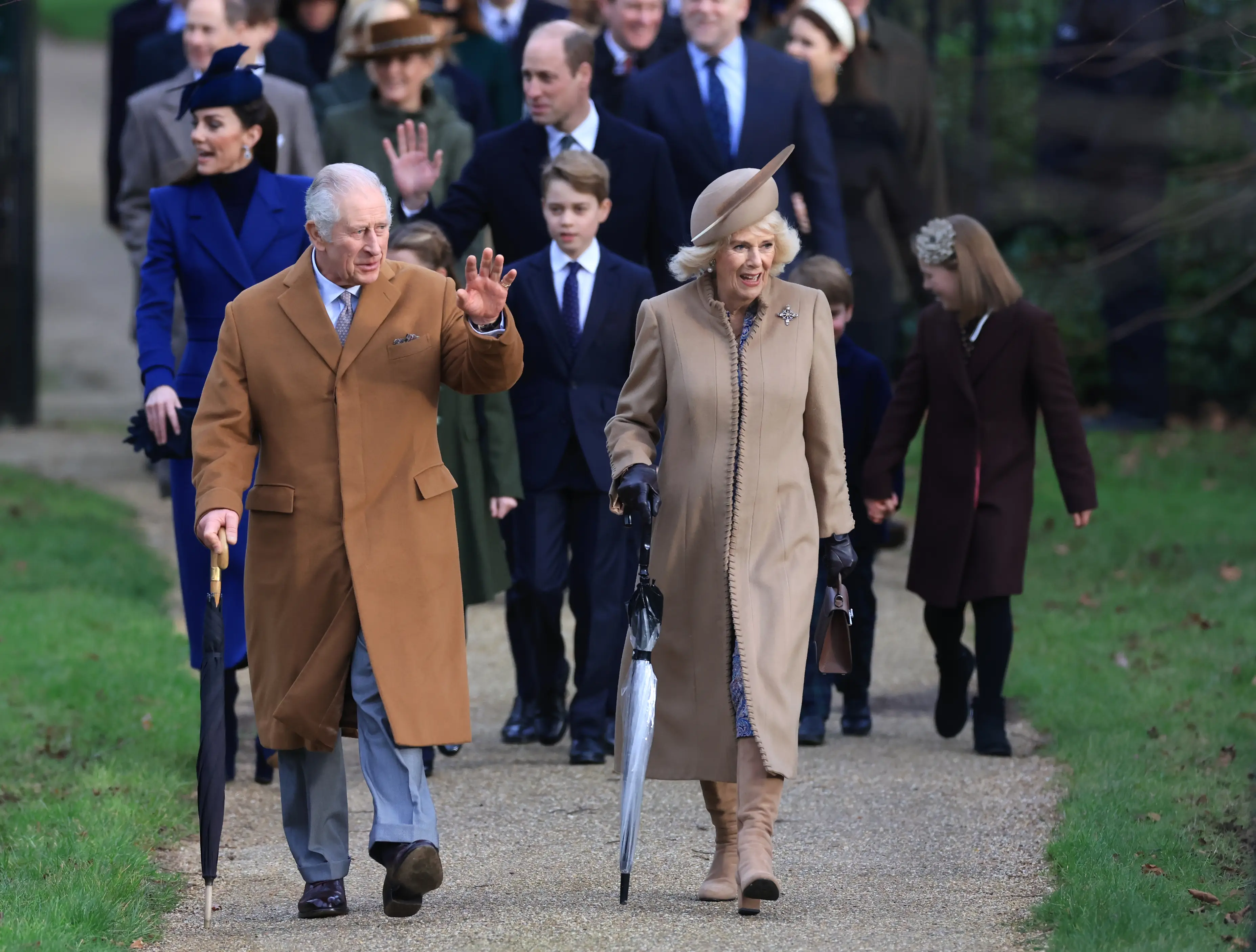 Charles and Camilla are thought not to have extended a Christmas invite to Harry and Meghan (Stephen Pond/Getty Images)