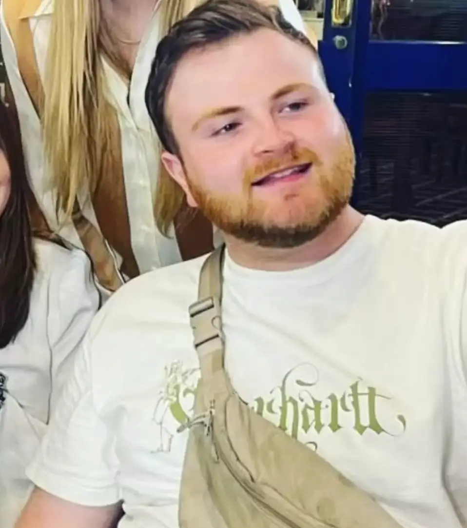 Christian before taking Mounjaro (Supplied)