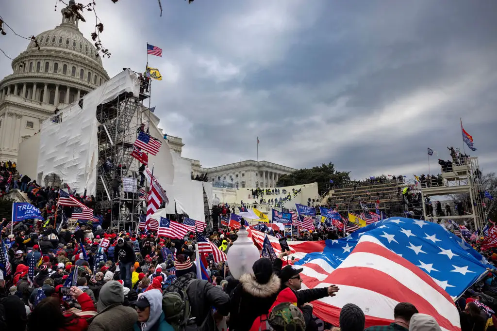 The Capitol riots took place in January 2021 (Brent Stirton/Getty Images)
