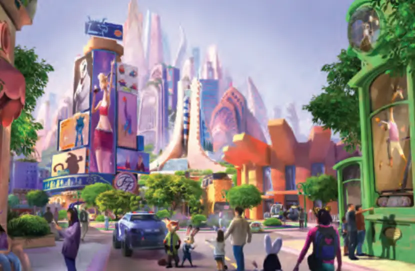 Zootopia is one of the movies which could be brought to life if the plans are approved.