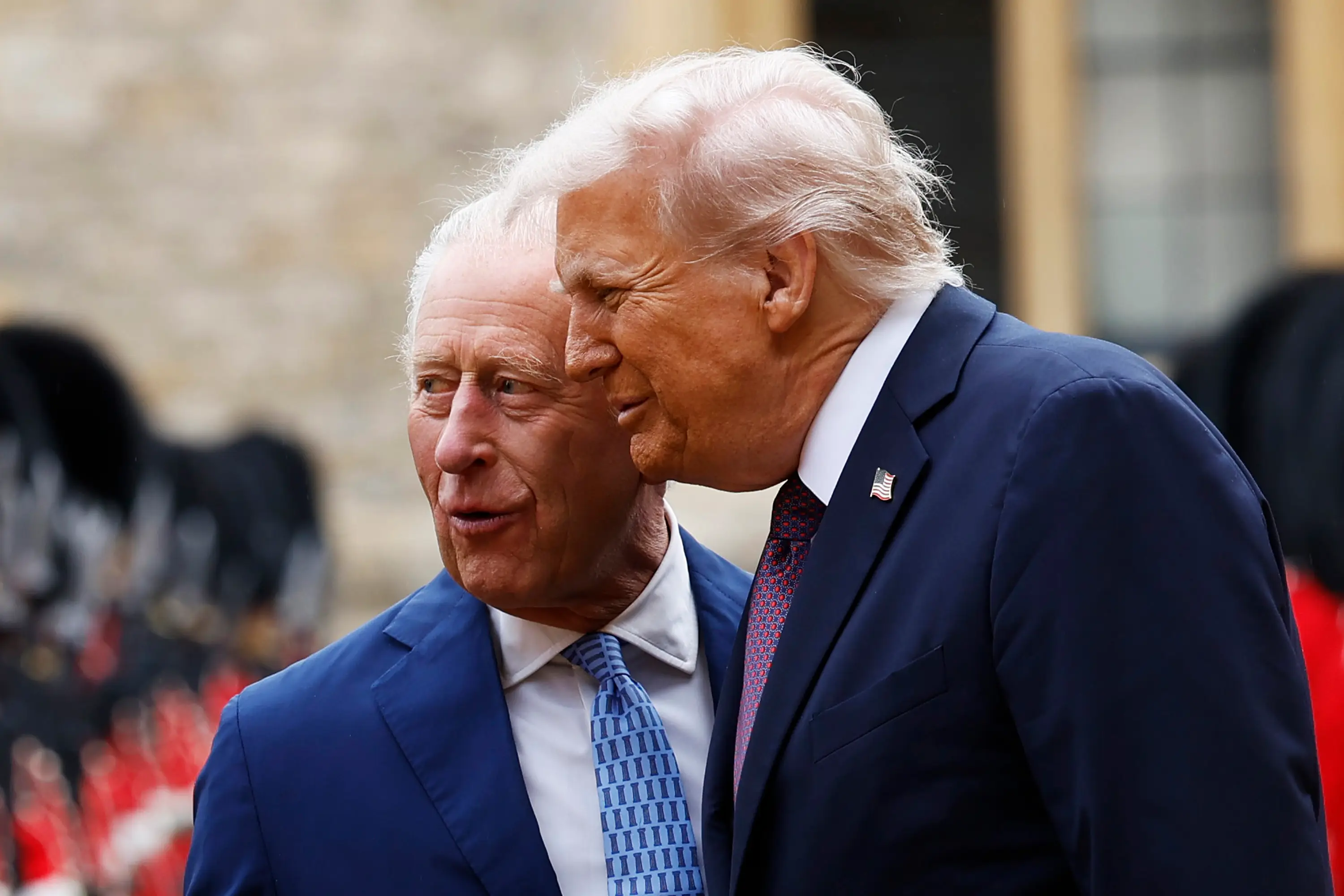 King Charles and Donald Trump (Anna Moneymaker/Getty Images)