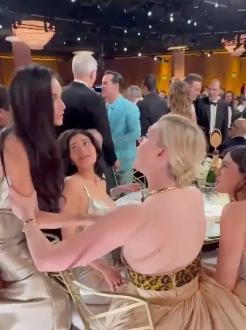 Fans had noticed awkwardness in the exchange (NBC)