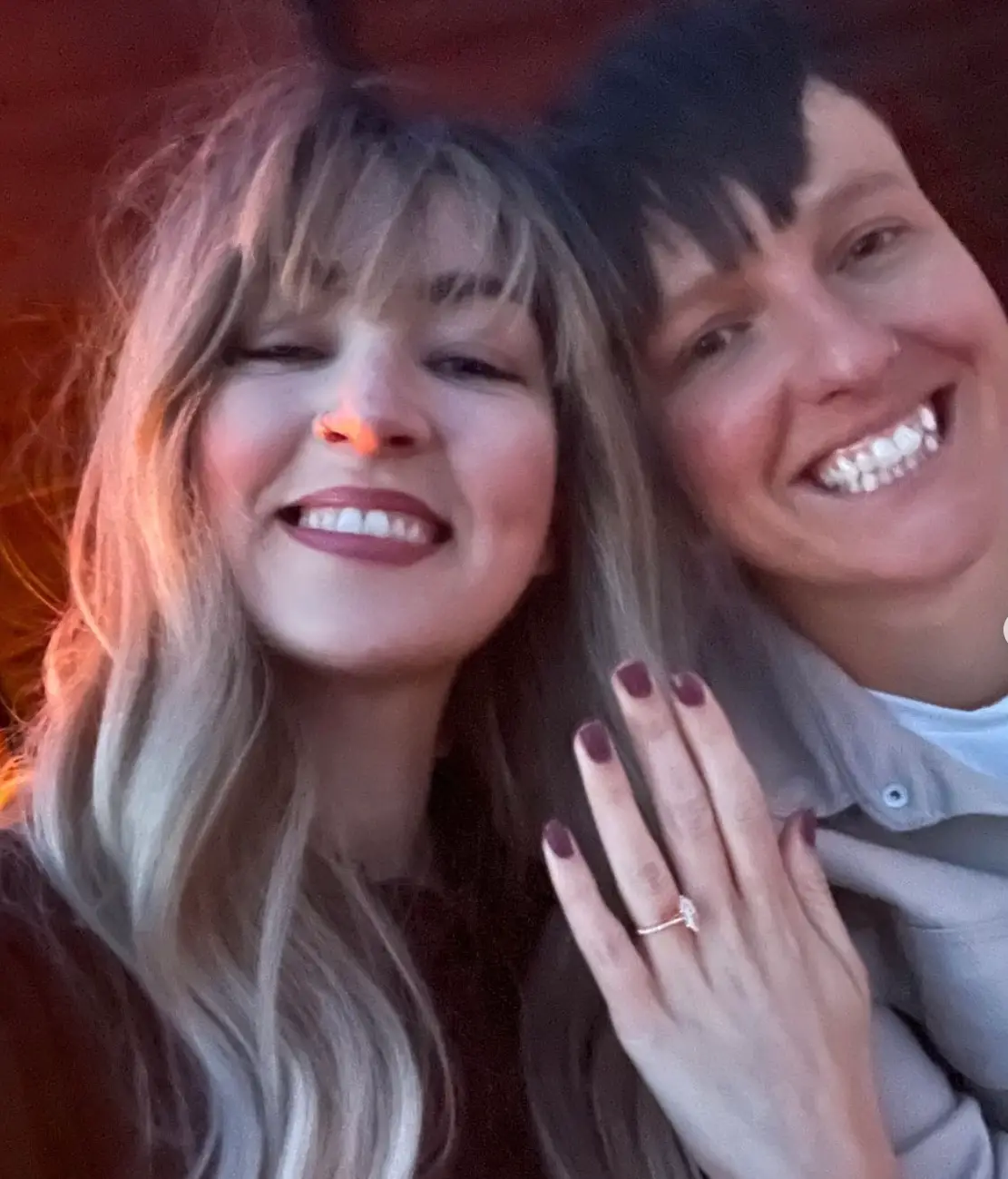 The pair announced their plans to get legally married. (Instagram/@jennarobo)