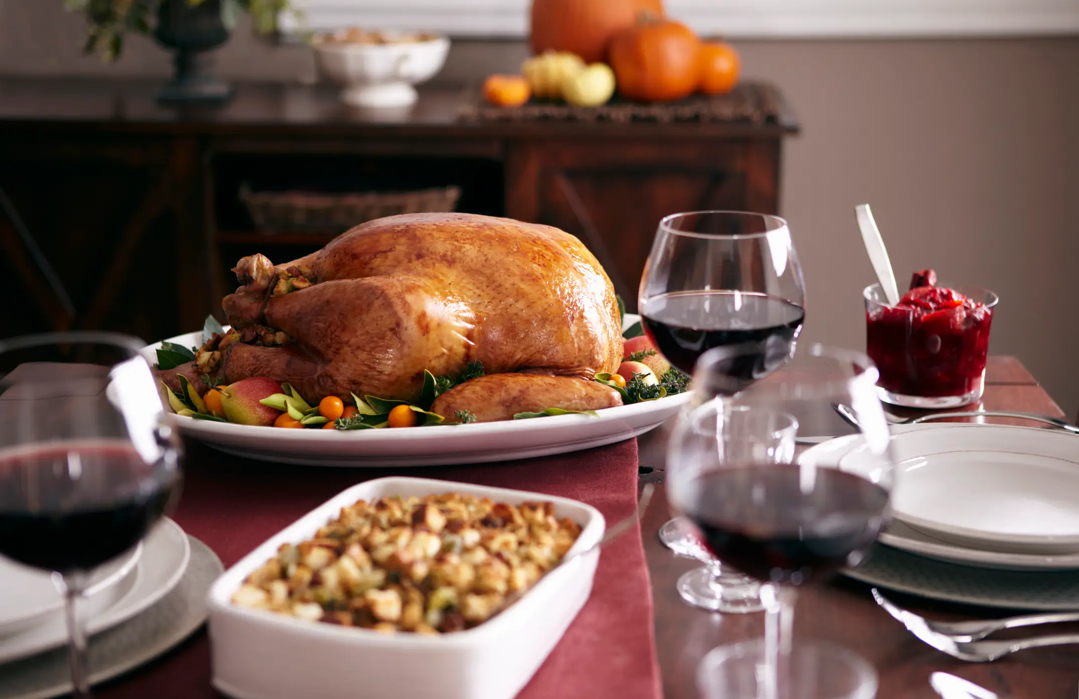 All eyes are on the turkey during Thanksgiving (Getty Stock Image)